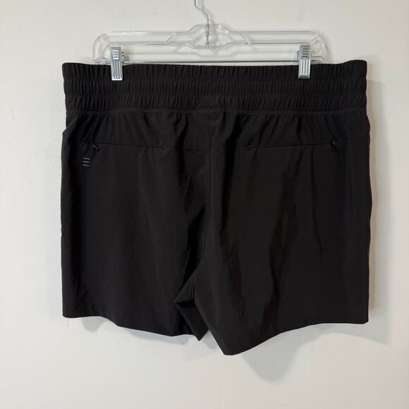 FreeFly Women's Breeze Shorts Pull On Black XL Lightweight Active Athleisure - Picture 3 of 7